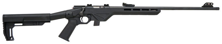 Citadel CIT22LRBLT Trakr  22 LR 10+1 18" Blued Steel Barrel & Receiver, Tactical Synthetic Black Synthetic Stock