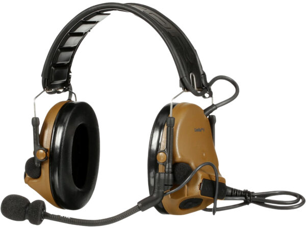 Peltor MT20H682FB47CY 3M Peltor  23 dB Over the Head Coyote Tan