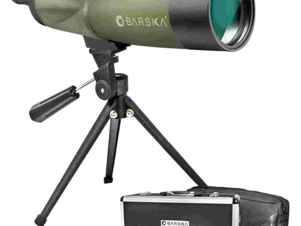 Barska Blackhawk WP Spotting Scope Tripod Soft & Hard Case - 20-60x60mm Matte