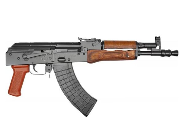 Pioneer Arms Forged Hellpup AK-47 Handgun 7.62x39 30rd Magazines (2) 11.7" Barrel Black and Laminated Wood