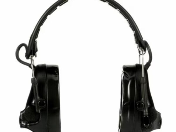3M Peltor SwatTac V Hearing Defender Headset Electronic Ear Muffs 23dB Black