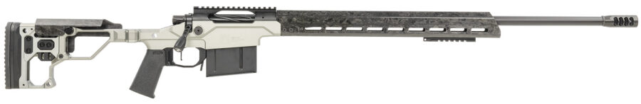 Christensen Arms 8010307300 Modern Precision  6.5 PRC 5+1 24" Threaded Carbon Fiber Barrel, Black Nitride Finish, Tungsten Anodized Folding Stock, Polymer Grip