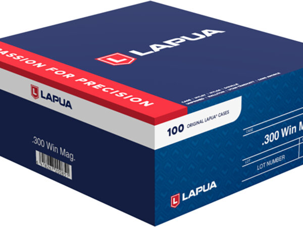 LAPUA 4PH7096C UNP CASE 300 WINCHESTER MAG 100