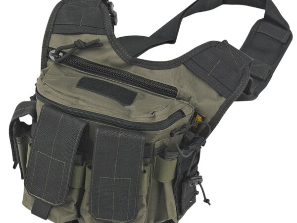 US PeaceKeeper P20305 Rapid Deployment Pack  Shoulder Sling 600D Polyester OD Green/Black