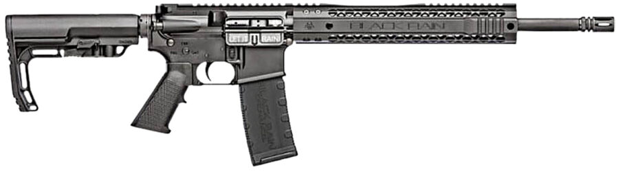 Black Rain Ordnance BROSPEC15 Spec15  5.56x45mm NATO 30+1 16" Chrome Moly Barrel, A2 Flash Hider,  Black Hard Coat Anodized 7075-T6 Receiver, Adjustable B5 Sopmod Stock, Polymer Grip, GI Trigger