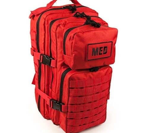 Elite First Aid Tactical Trauma Kit - Red