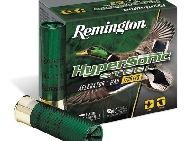 Remington HyperSonic Steel Shotshells 12 ga 3 in 1-1/4 oz #BB 1700 fps 25/ct
