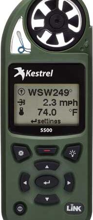 KESTREL 5500 WEATHER METER W/ - LINK AND VANE MOUNT OLIVE DRAB