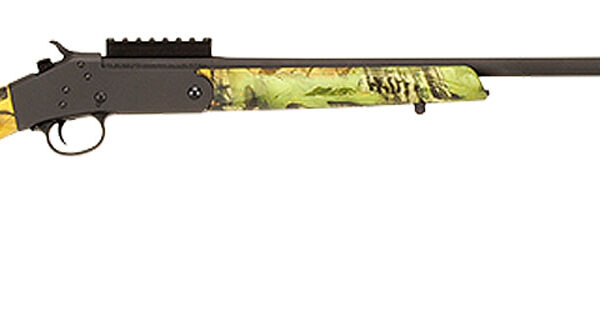 Stevens 19253 301 Turkey 410 Gauge Break Open 3" 1rd 26" Matte Black Steel Barrel, Matte Black Carbon Steel Receiver w/Rail Mount, Sporter Mossy Oak Obsession Synthetic Stock, Ambidextrous