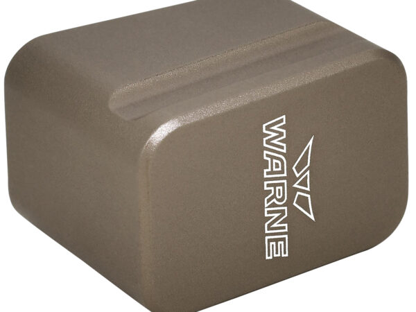 Warne 3113 Magazine Extension  made of 6061-T6 Aluminum with Hardcoat Anodized Flat Dark Earth Finish for Glock 17, 22 Magazines (Adds 5rds 9mm Luger, 4rds 40 S&W)