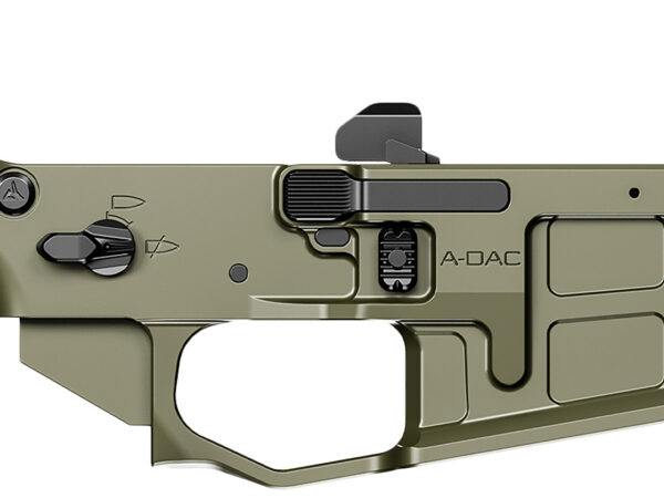 Radian Weapons R0391 A-DAC 15 Lower Receiver OD Green, Fully Ambi Controls, Talon 45/90 Safety, Ext. Bolt Catch, Left-Side Mag Release, Right-Side Bolt Release, Enhanced Takedown Pins