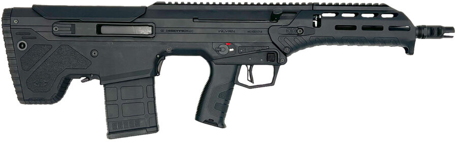 Desert Tech WLVRFB1630B WLVRN  223 Rem/5.56 NATO  20+1 16" Black Steel Threaded Barrel, Black Anodized Picatinny Rail Aluminum Receiver, M-LOK Handguard, Black Polymer Chassis, Ambidextrous