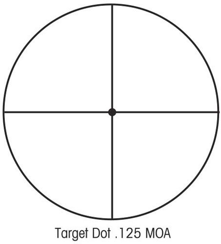SIGHTRON SCOPE SII 36X42 - .125 DOT TARGET KNOBS 1" MATTE - Image 4