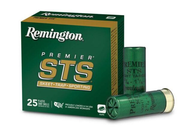Remington Premier STS Target 12 ga 2 3/4" 3 dr 1 1/8 oz #8 1200 fps 25/ct