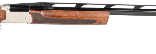 TriStar 35411 TT-15A Mono Trap Full Size 12 Gauge Break Open 2.75" 1rd 34" Black Vent Rib Barrel, Silver Steel Receiver, Adjustable Walnut Stock, Beretta/Benelli Mobil Ext Chokes, Right Hand