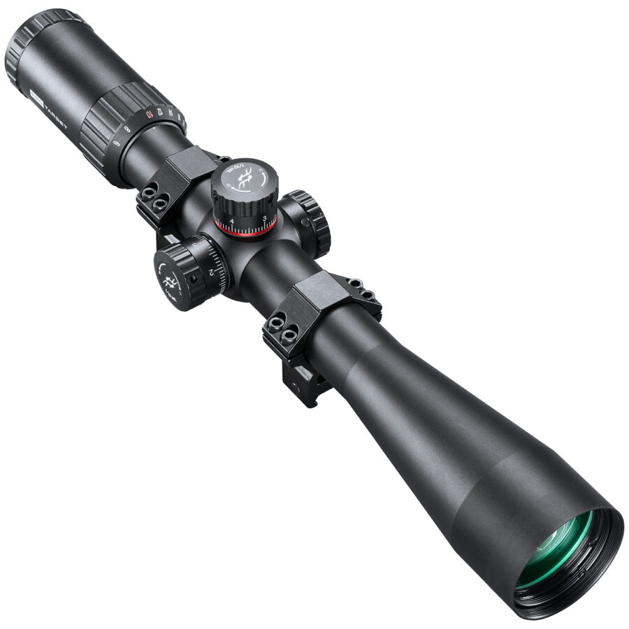 Simmons SIM62444 ProTarget  Matte Black 6-24x 44mm 30mm Tube Mil-Dot Reticle