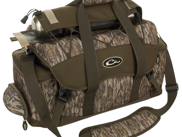 Drake Waterfowl DA2030006 Blind Bag  Extra Large 20 Pockets, Sunglass Pocket, Thermos Sleeve, Carry Handles/Adj. Strap