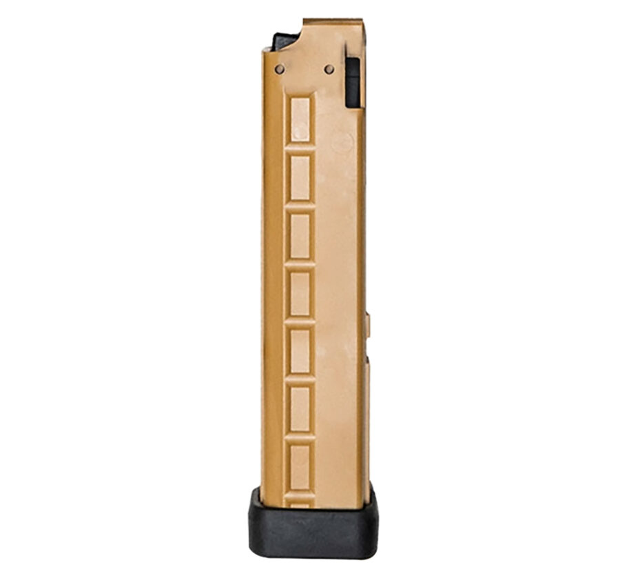 B&T Firearms BT-440245-CT Covert Slip-In 25rd 9mm Fits B&T KH9 Coyote Tan