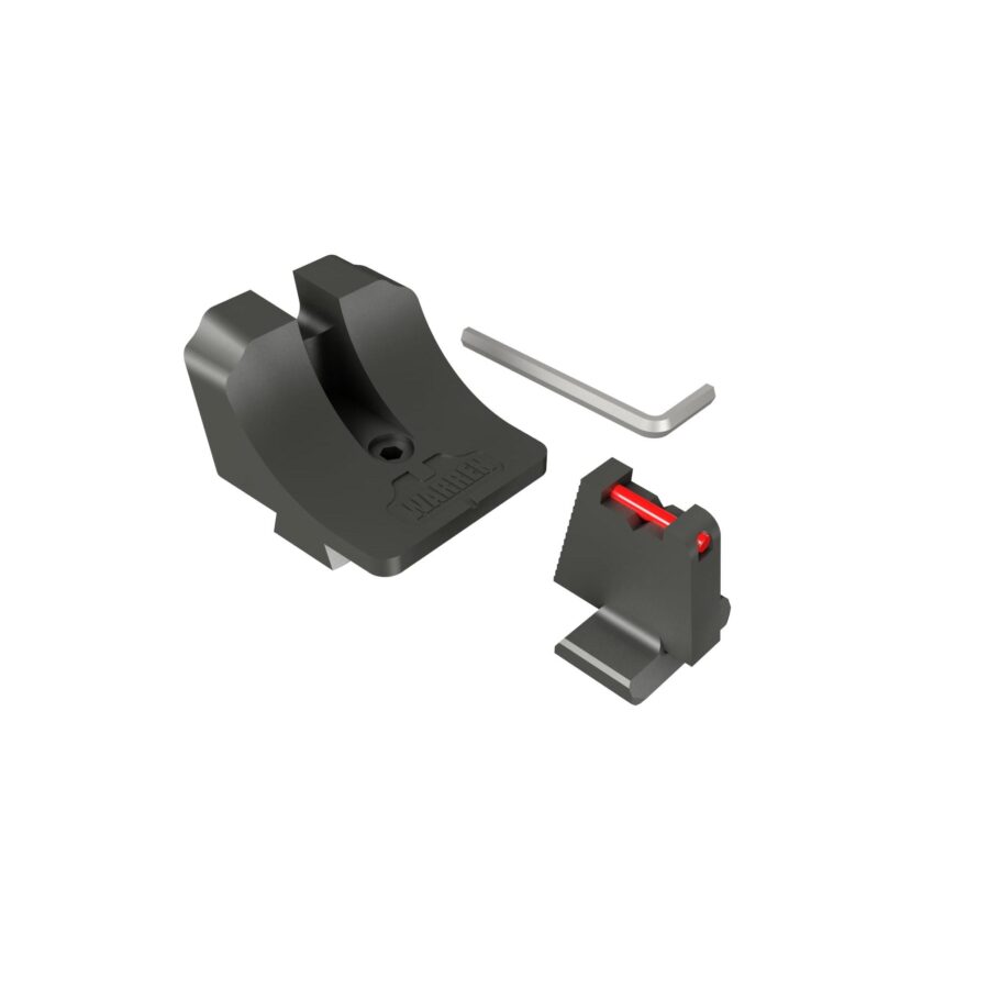 Canik Warren Tactical Suppressor Sight Fiber Front Wide Blacked Out Rear