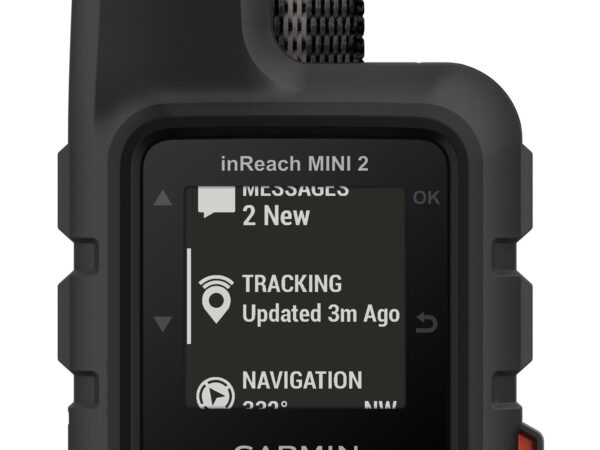 Garmin 010-02602-01 inReach Mini 2 Satcom Communication/SOS/Maps Black Internal Rechargeable Lithium Battery Bluetooth/ANT+ GPS Yes