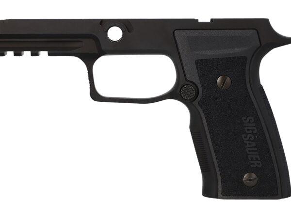 Sig Sauer 8901514 P320 Grip Module AXG Carry, 9mm Luger/40 S&W/357 Sig, Black Aluminum Medium Grip Frame, Polymer Grip Panels, Fits Sig P320 (Non-Manual Safety)