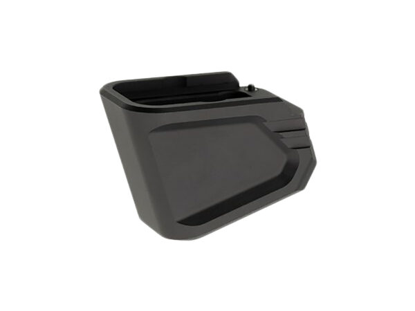 Tyrant CNC TDG17MAGEXBLK  Magazine Extension Fits Glock 17/22/34/35/19X Black Aerospace Grade Aluminum