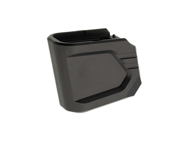 Tyrant CNC TDG48MAGEXBLK  Magazine Extension Fits Glock 43x/48 Black Aerospace Grade Aluminum