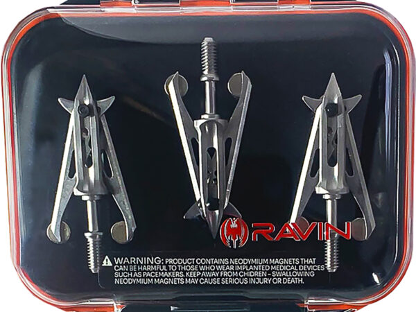 Ravin Crossbows R109 Broadhead  Black/Clear