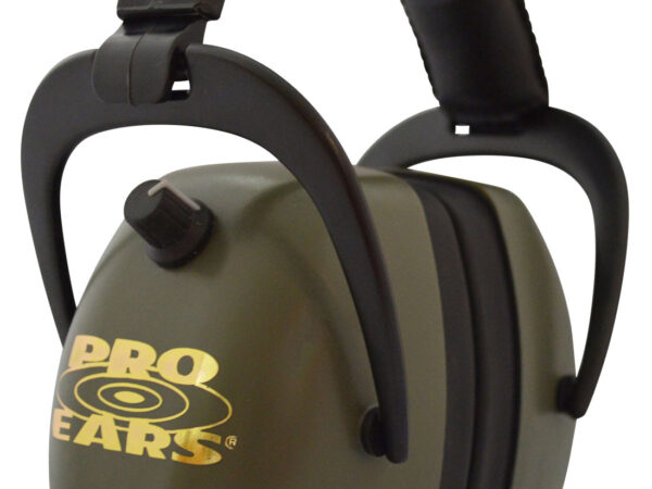 Pro Ears PEG2RMG Gold II 30 Electronic Muff 30 dB Over the Head Black/Green Adult 1 Pair