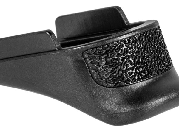 Pearce Grip PG365 Grip Extension  made of Polymer with Texture Black Finish & 5/8" Gripping Surface for Sig P365 with 10rd Mags