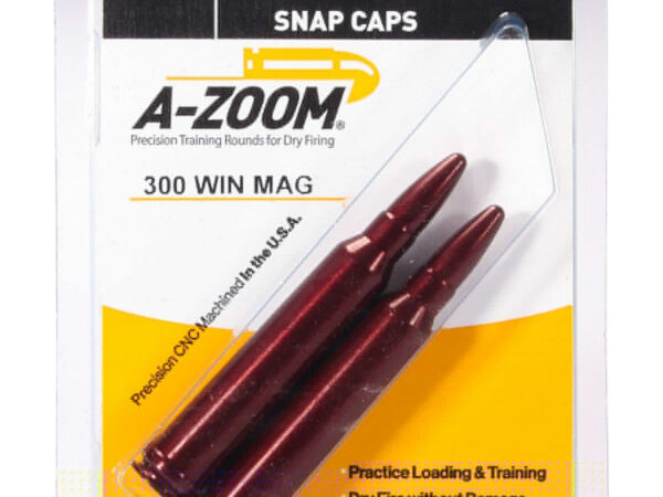 A-Zoom 12237 Rifle Snap Cap 300Win Mag 2Pack