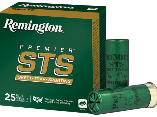 Remington Ammunition 20114 Premier STS  12 Gauge 2.75" 1 1/8 oz 8.5 Shot 25 Per Box/ 10 Cs