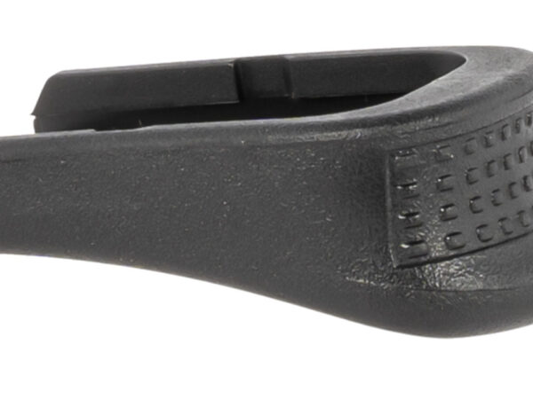 Pearce Grip PG48 Grip Extension  made of Polymer with Texture Black Finish & 5/8" Gripping Surface for 9mm Luger Glock 43X, 48