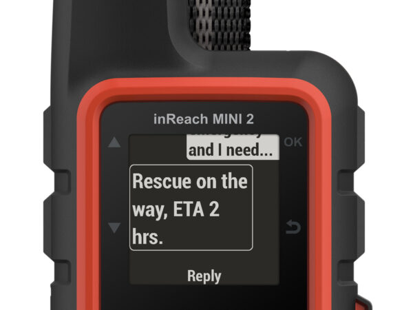 Garmin 0100260200 inReach Mini 2 Satcom Communication/SOS/Maps Black/Red Internal Rechargeable Lithium Battery Bluetooth/ANT+ GPS Yes