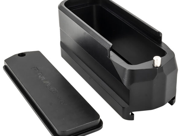 Shield Arms SAMEPMAG5BLK Magazine Extension  5rd Compatible w/ Magpul PMAG Gen M3 Black Anodized Aluminum