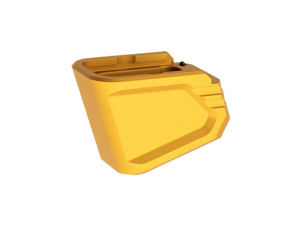 Tyrant CNC TDG17MAGEXGLD Magazine Extension Fits Glock 17/22/34/35/19X Gold Aerospace Grade Aluminum