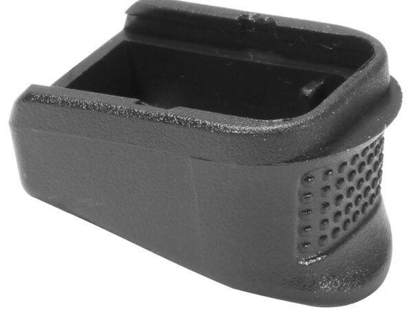 Pachmayr 03880 Grip Extender  Extended 2rd Compatible w/Glock 26/27/33/39, Black Polymer 2 Per Pack