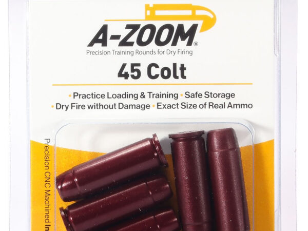 A-Zoom 16124 Revolver Snap Cap 45Colt 6Pack
