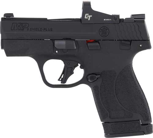 S&W M&P9 SHIELD PLUS BUNDLE - CT OPTIC NIGHT SIGHT 13/10 MAG - Image 2