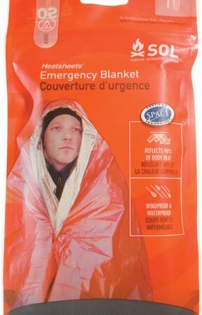 ARB SOL EMERGENCY BLANKET - 2.9 OZ 60"X84" MADE IN USA