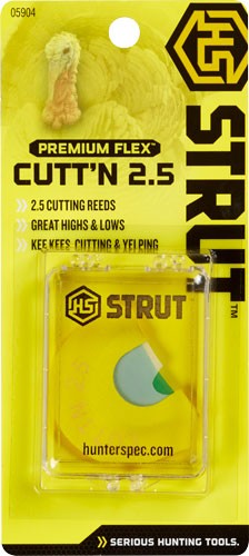 HS STRUT TURKEY CALL DIAPHRAGM - PREM FLEX CUTT'N 2.5 - Image 2