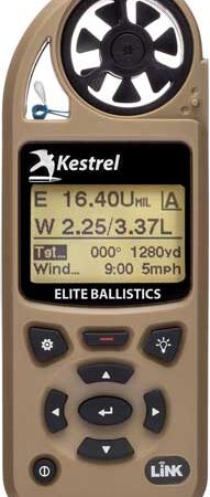KESTREL 5700 ELITE W/APPLIED - BALLISTICS AND LINK DESERT TAN