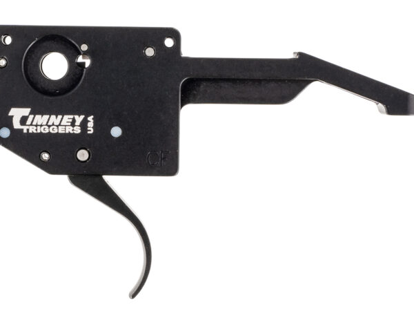 Timney Triggers 641C Featherweight Single-Stage Curved Trigger with 3 lbs Draw Weight for Ruger American