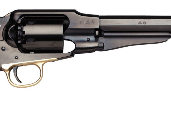 Taylors and Company 550777 1858 Remington Break Open 44 Cal Striker Fire 8" 6rd Blued Walnut Grip