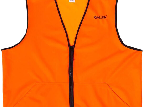 Allen 15768 Deluxe Hunting Vest XL Orange Polyester