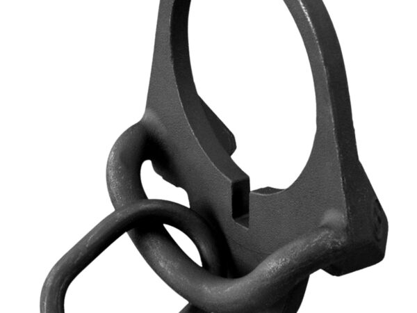 Magpul MAG500-BLK ASAP Sling Attachment AR-15/M4 Compatible w/ Mil-Spec & Commercial Buffer Tubes Black Steel Ambidextrous