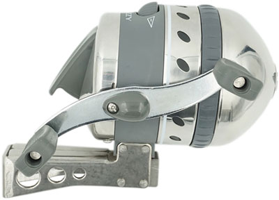 MUZZY BOWFISHING REEL XD PRO-B - SPIN STYLE PUSH BUTTON W/MOUNT