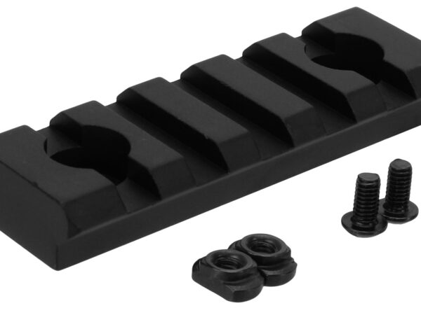 TacFire MAR105S M-LOK Accessory Picatinny Rail 2 3/8" Black Anodized