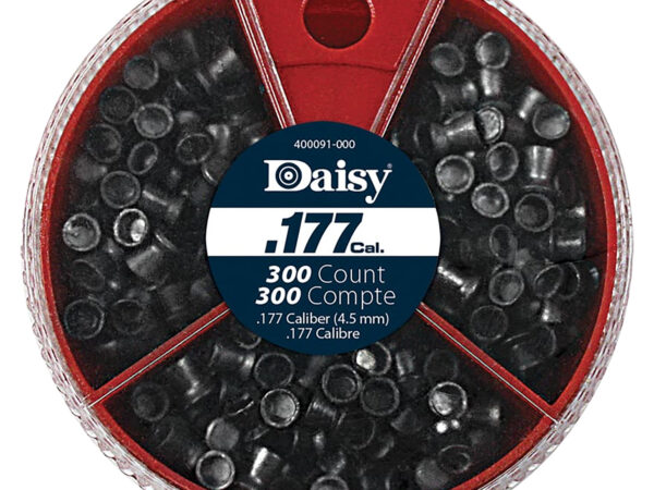 Daisy 987781406 Dial-A-Pellet Premium 177 Lead Flat Nose Pointed Hollow Point 300/Tin