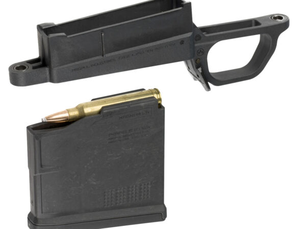 Magpul MAG569-BLK Bolt Action Mag Well Hunter 700L Stock Made of Polymer w/ Black Finish Includes PMAG5 AC Magazine